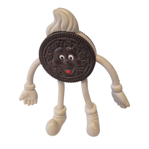 Oreo Nabisco Vintage Bendable Poseable Figurine Toy - Picture 1 of 5